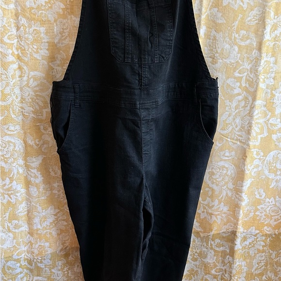 Stretch denim overalls - Picture 2 of 5